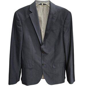 J Ferrar Slim Fit Suit 38R 30x32 Dark Blue Double Vent 2 Piece